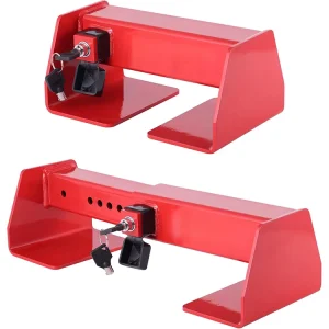 JH Mech Rust Proof Container Lock Mechanical Anti Theft Red Hardened Steel Container Door Lock