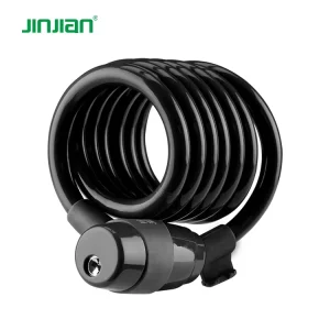 JINJIAN High Security Anti theft Bicycle Lock Riding Equipment Steel Cable Bicycle Keyed Unlocking Bike Lock Bicycle Lock