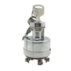 JK418 Automotive Ignition Switch for Construction Vehicles Trucks and Forklifts with Preheating Starter Key Lock