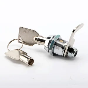 JK500 Zinc Alloy 19mm Iron Cabinet Tubular Cam Lock for Vending Machine Doors