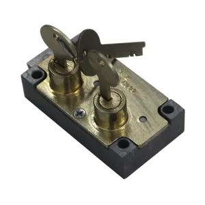 JN Safe Deposit Locks with Dual Key Lock Safe for Bank Box