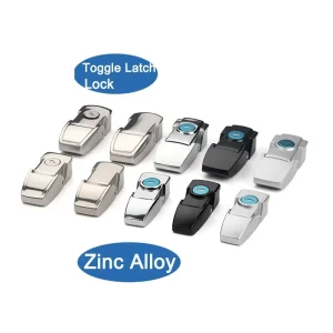 K604 Distribution Box Recessed Hidden Door Lock Outdoor Electric Cabinets Hasp Toolbox Toggle Latch Locks