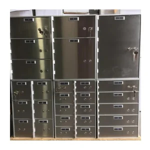 Key Lock Safe Box Made Of Durable Steel And Stainless Steel For Secure Money Storage