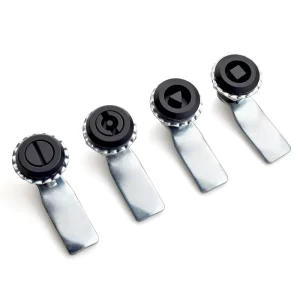 Keyless Zinc Alloy Cabinet File Drawer Lock Backset Quarter Turn Industrial Cam Lock for Door Cylinders