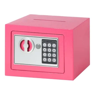 Kids Money Safe Cash Box Digital Electronic Security Keypad Mini Small Safes Piggy Bank