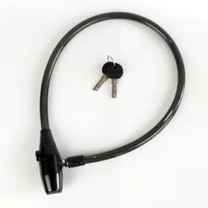 LK215 Bicycle Anti theft Steel Wire Lock with Plating Finish for Outdoor Sports Use Factory Supply Kailun Lock