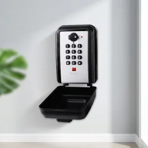 Large Capacity Outdoor Mechanical Key Button Password Key Box Safe Lock Box with Combination Lock for Home Office Storage