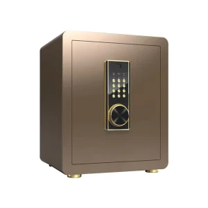 Large Metal Fingerprint Safe Locker Box with New Type Safe Door for Home Safety