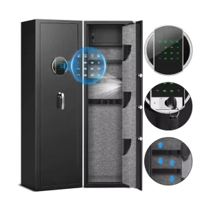 Large Space Adjustable Anti Theft Alarm Safe Storage Cabinet Electronic Lock Cold Rolled Steel for Indoor Outdoor