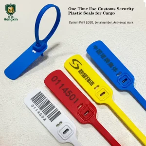 Logistic Plastic Seals Polycarbonate Security Strip Disposable Tamper Proof Plastic Seal for Suitcase Container Seal Lock