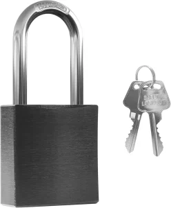 Long Shackle 40mm Heavy Duty Industrial Safety Padlocks Outdoor Weatherproof Aluminum Keyed Alike School Gym Locker Colorful