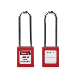 Loto Locks Manufacturer 76MM Steel Shackle Keyed Alike Safety Padlock with Master Key for Industrial Lockout Tagout
