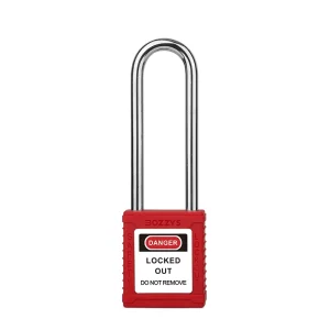Loto Locks Manufacturer 76mm Steel Shackle Keyed Alike Safety Padlock with Master Key for Industrial Lockout Tagout