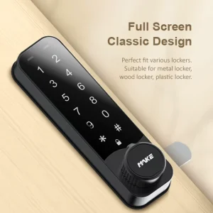 MK735 Electronic Password Filing Cabinet Lock with Touch Keypad for Office Furniture