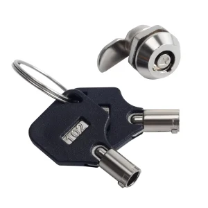 MS102 Modern Cylindrical Furniture Lock Zinc Alloy Industrial Cabinet Lock with 180A Rotation