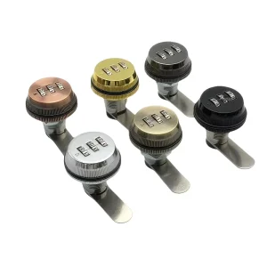 MS103 Zinc Alloy Mechanical Combination Lock for Furniture Drawers and Cabinets