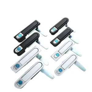 MS490 Cabinet Plane Lock High and Low Voltage Equipment Door Lock Electrical Cabinet Draw Latch Lock for Switchgear Cabinet