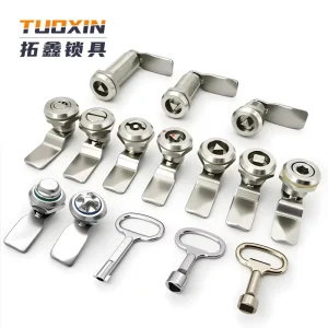 MS705 304 Stainless Steel Tongue Panel Cam Lock Electrical Cabinet Lock Panel Lock Industrial Quarter Turn Cam Lock