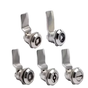 MS705 Series SS304 Stainless Steel Quarter-Turn Knob Lock Cylinder Zinc Alloy Mailbox Cabinet Door Cam Lock