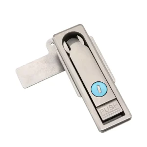 MS713 Stainless Steel Electronic Cabinet Lock for Metal Cabinets and Electrical Panels ANSI Grade 1 with 2 Keys