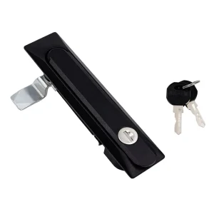 MS861-2 Key Operated Flat Mechanical Door Lock Outdoor Dustproof Distribution Box Lock Made in China