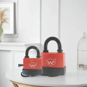 Made to Order ABS Plastic Shell Iron Padlock High Resistance to Rust Corrosion for Industrial and Commercial Use
