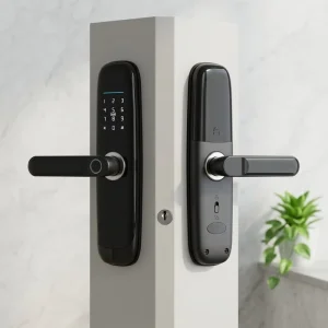 Matter Smart Door Lock with Camera and Zigbee Connectivity Tuya Alexa Compatible for Aluminum Doors