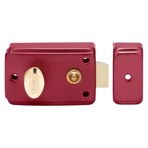 Mechanical Brass Door Lock with Night Latch, Sliding Gate Bolt, Deadbolt and Rim Lock Cylinder