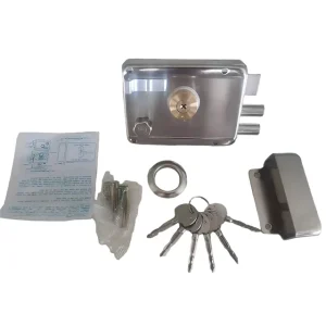 Mechanical Door Lock 120*85*28mm with Aluminum Latch Bolt and Handle Copper Core Cylinder