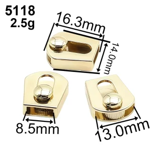Metal 2-Hole Wheel Cord Lock Stopper, Zinc Alloy Drawstring Sliding Buckle for Shoelaces, Clothing, and Bags