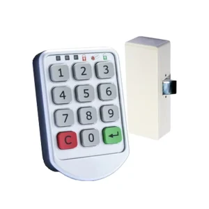 Mini Smart Security Digital Door Lock Touch Electronic Code Lock with Metal and Zinc Alloy Password Unlock System