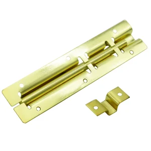 Modern Door Slide Bolt Lock Gold Color Stainless Steel Zinc Alloy Material for Home Use Door Window Accessories