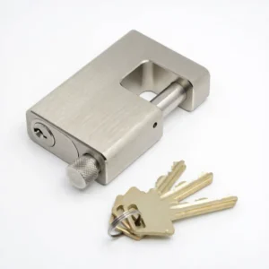Modern Durable Shipping Container Door Lock Box Safety Smart Brass Rectangular Padlock for Internal Doors