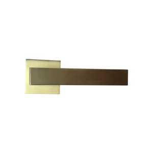 Modern Gold Aluminum Alloy Mechanical Door Lock for Interior Residential Doors