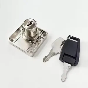 Modern Hidden Cabinet Lock with Key Secure Corrosion Resistant for Office Building Drawers for Bathroom and Hotel