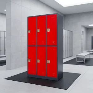 Modern Metal Bedroom Wardrobe with Sliding Doors Wall Mounted Storage for Hotel Hospital Villa Home Office & Gym
