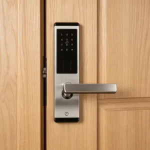 Modern New 3 Colors Optional Double Layer Composite Smart Lock Stainless Steel Password Keypad Anti Theft Lock for Villa Hotel