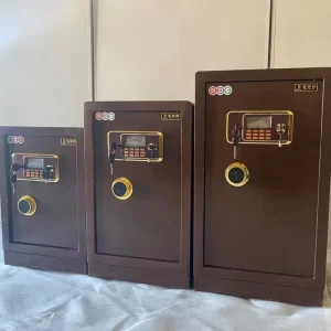 Modern Safe Key Lock Anti theft Secret Safe Box for Home Office & Gym Use Metal Locker