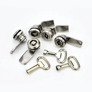 Modern Stainless Steel Durable Anti theft Key Lock Cylinder 180 Rotation for Hospital Outdoor Elevator Furniture Locks