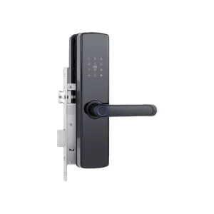 Modern Wifi Electronic Digital Password Fingerprint Apartment Home Smart Door Handles and Locks Display