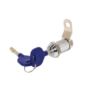 Modern Zinc Alloy Security Key Cylinder Cam Lock for Furniture Kitchen Cabinets Hotels Offices Bathrooms & Apartments