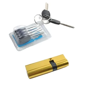 Mortise Lock Cylinder High Security Good Price Five Keys Zinc Aluminum Door Lock Cylinder
