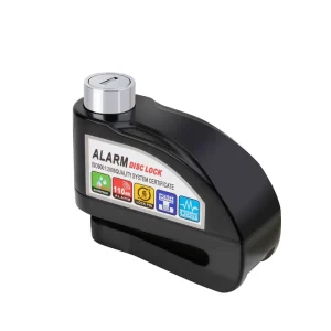 Most Popular Anti Theft Motorcycle Disc Lock 110dB Loud Alarm 7mm Pin Waterproof Aluminum Alloy Security Lock