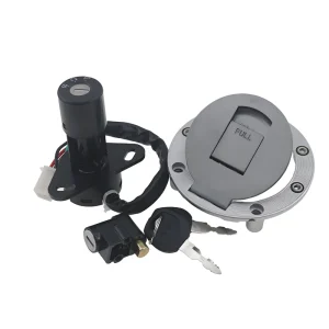Motorcycle 125 Lock Set with Ignition Lock Fuel Tank Cover and Key