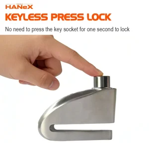 Motorcycle Disc Brake Lock Stainless Steel IP67 Waterproof