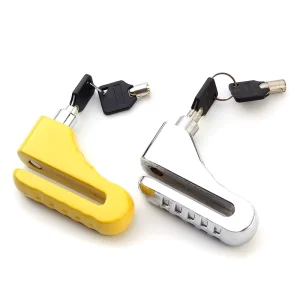 Motorcycle and Bicycle Safety Accessories Anti-Theft Waterproof Iron Lock Body High-Quality Disc Brake Lock