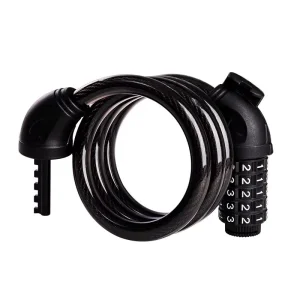 Mountain Bike 5-Digit Code Combination Lock Steel Cable Bicycle Lock for Mountain Bike Road Bike