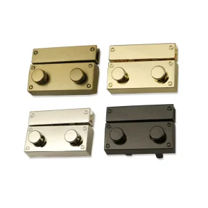 Multi Size Multi Color Thickened Lock Bag Hardware Accessories Press Lock Handbag Key Chains Switch Lock