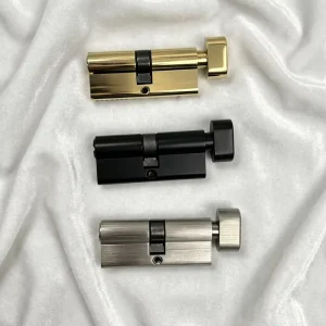 Multi-Specification Zinc Alloy Mortise Lock Cylinder with Brass Core and Zinc, Brass, or Aluminum Shell