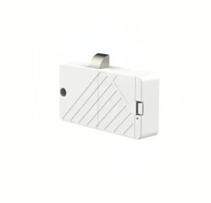 Multi-Unlock Zinc Alloy Hidden Cabinet Lock ES830 with IC Card NFC Remote and Type-C Backup Power for Wood Door Furniture